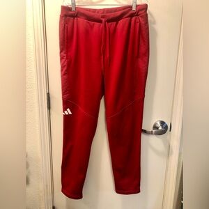 Adidas Red Athletic Pants